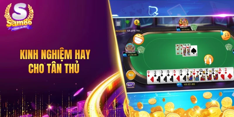 Chia sẻ một vài kinh nghiệm hay cho tân thủ khi tham gia baccarat