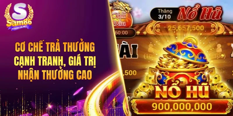 Cơ chế trả thưởng cạnh tranh, giá trị nhận thưởng cao