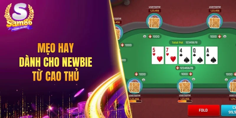 Mẹo hay dành cho người mới từ cao thủcho newbie